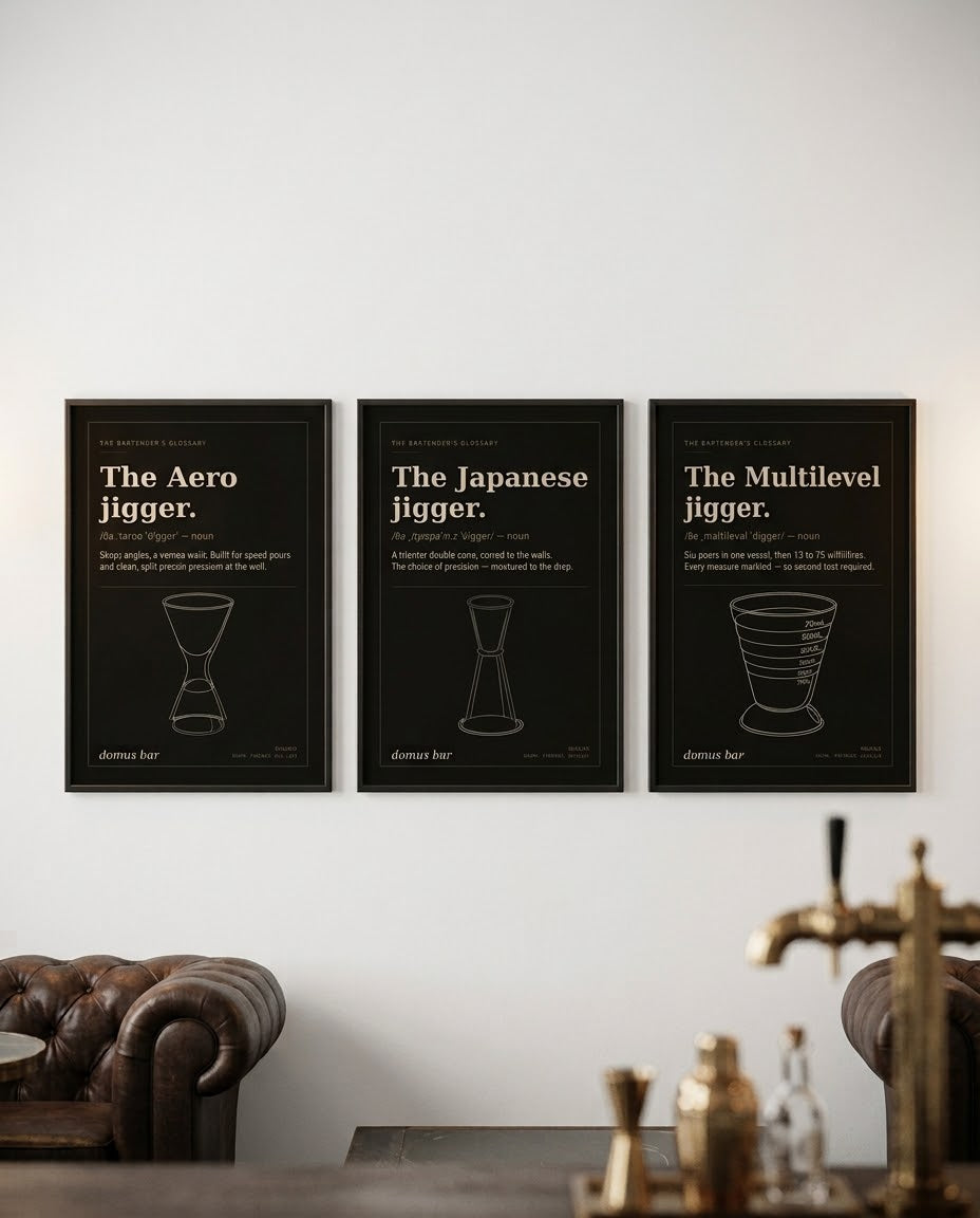 Jigger collection- Domus bar